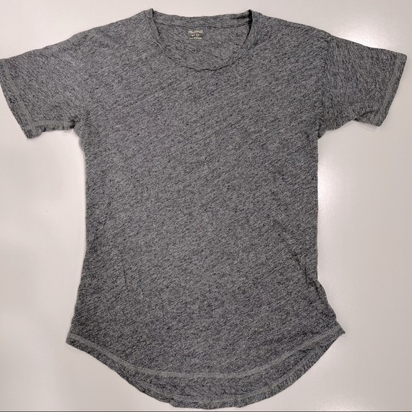 Madewell gray tee 100% cotton  XS - Picture 5 of 9